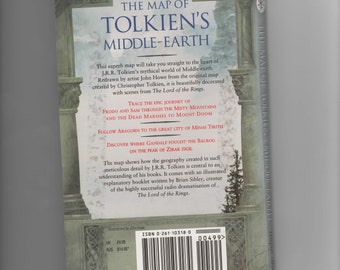 The Map of Tolkien's Middle-earth Brian Sibley, John Howe 1994
