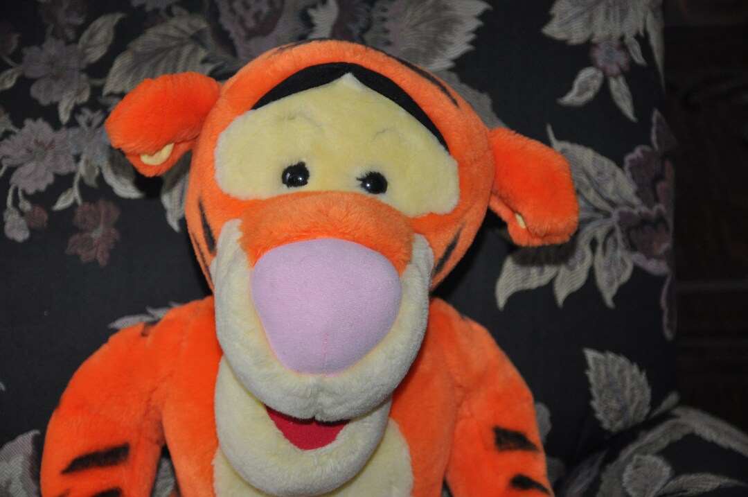 Extra Large Tigger Disney Stuffed Plush Animal Mattel Toy Etsy