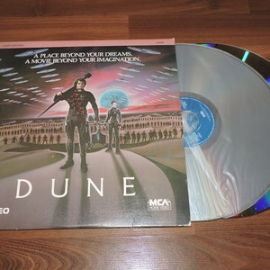 1985 DUNE Vintage Science Fiction LaserDisc Film Movie