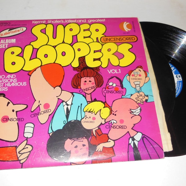 12" super Bloopers Vol. 1 LP Vinyl Record