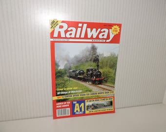 Edición de julio de 1993 de la revista Railway