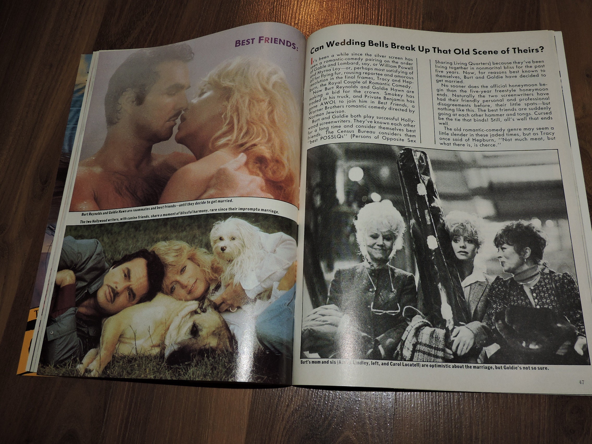 Coming Attractions Nov-dec 1982 Movie Magazine the
