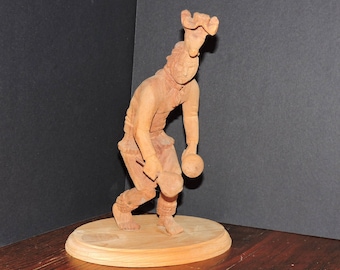 Escultura de madera aborigen navajo vintage
