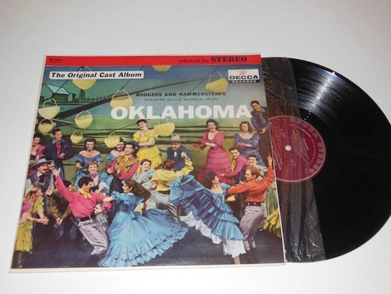 Oklahoma Rodgers and Hammerstein Decca 12" LP Vinyl Record