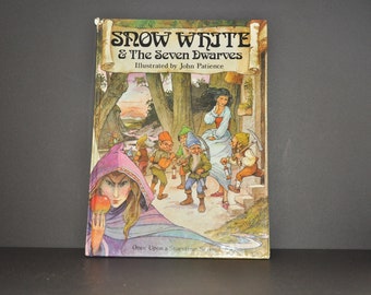 Snow White And The Seven Dwarfs Vintage Hardcover Children's Book