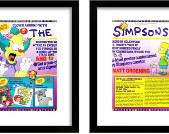 12 Pages the Simpsons Bart's Nightmare Escape From Camp Deadly