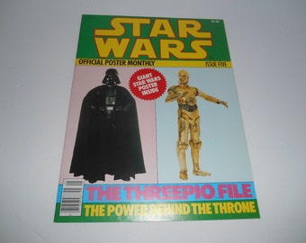 1977 Star Wars Official Poster Monthly Darth Vader Poster (episode