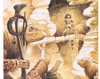1980s The Dark Crystal Original Vintage Print