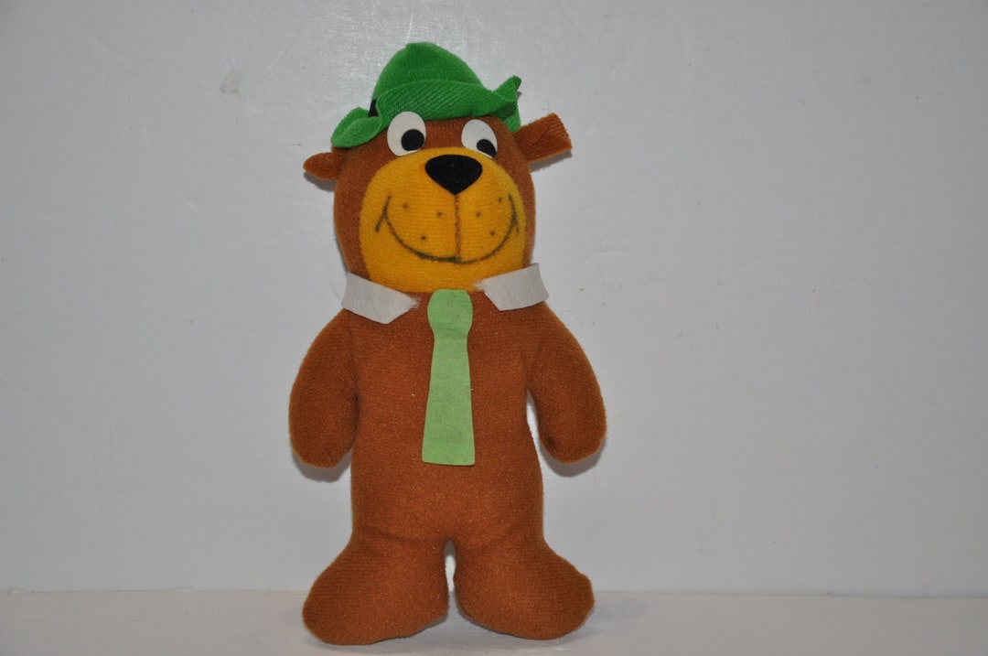 80'Mighty Star Yogi Bearヨギーベア 10” VINTAGE 1980 MIGHTY STAR YOGI BEAR STUFFED ANIMAL PLUSH