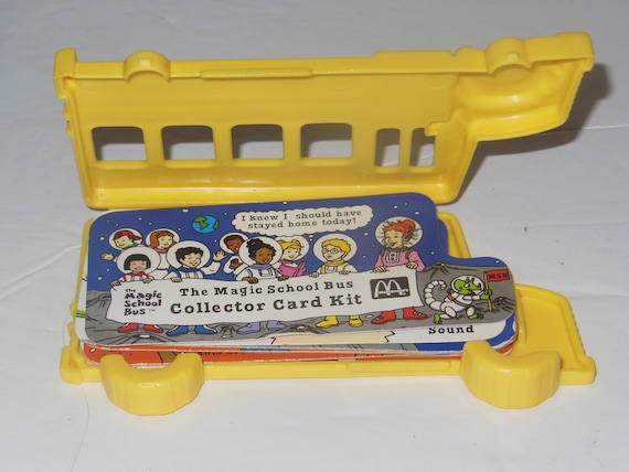 90s マジックスクールバス フィギュア アメトイ ヴィンテージ HASBRO Lot of 4 Vintage Magic School Bus Plastic Figure Educational