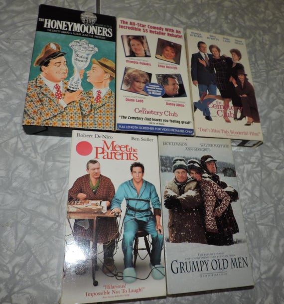 COMEDY VHS Vintage 1980s & 1990s Fiction Movies - Your Choice - Etsy
