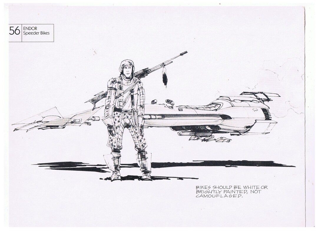STAR WARS THE Vintage Collection Speeder Bike & Scout Trooper Return Of