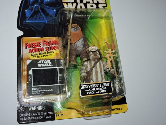 Japan Import - Ewoks: Wicket & Logray Sealed Star Wars Action