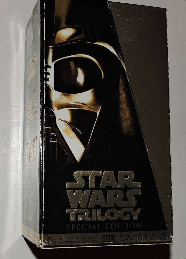 star wars trilogy vhs box set value