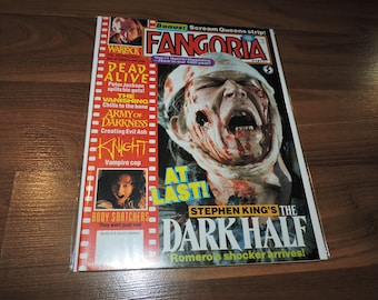 FANGORIA Horror Entertainment Magazine Issue #105 1993 The Dark Half Stevel King Cover