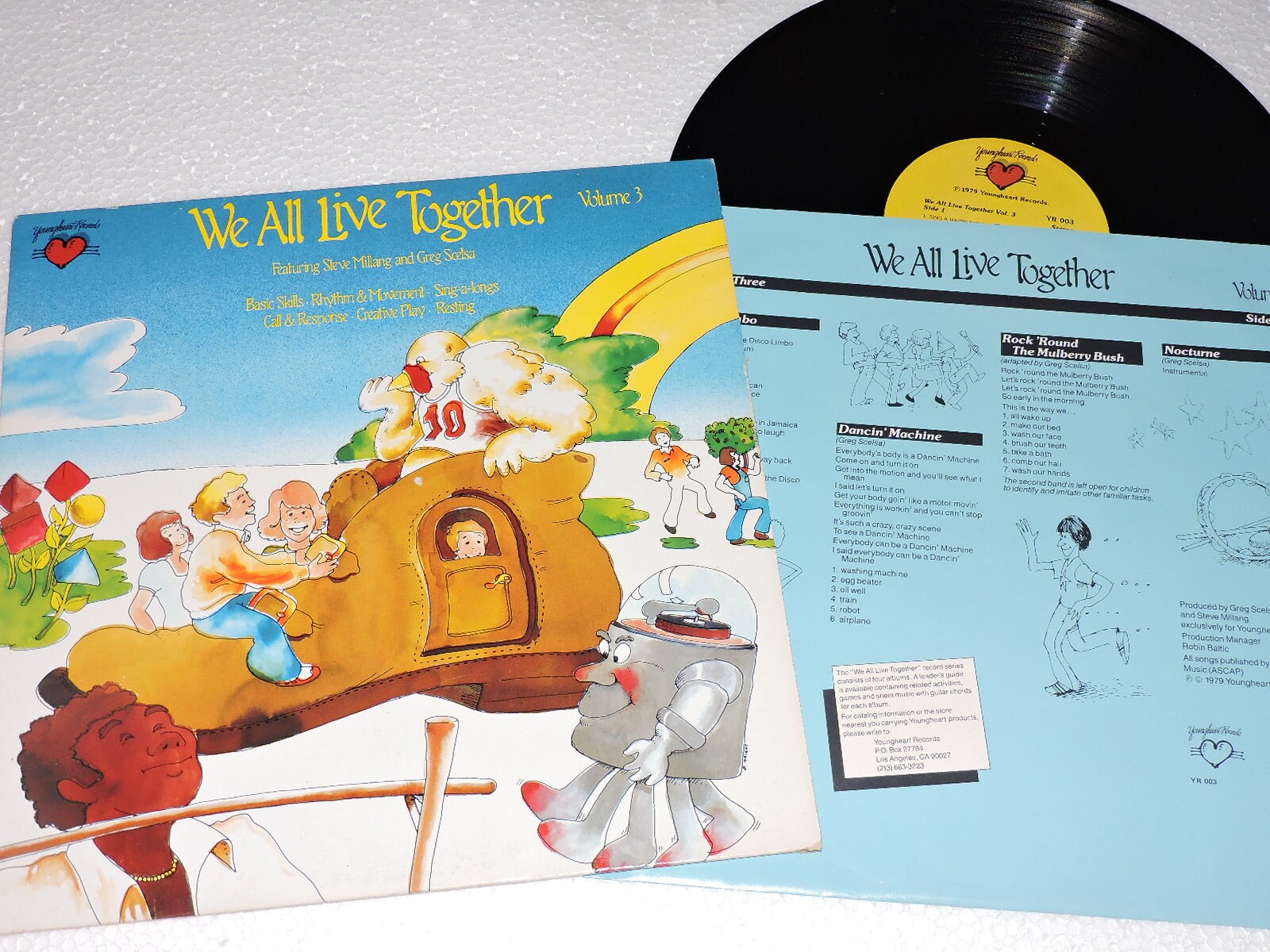 2x 1979, 1980 We All Live Together Records Vol. 3 & Vol. 4. Feat