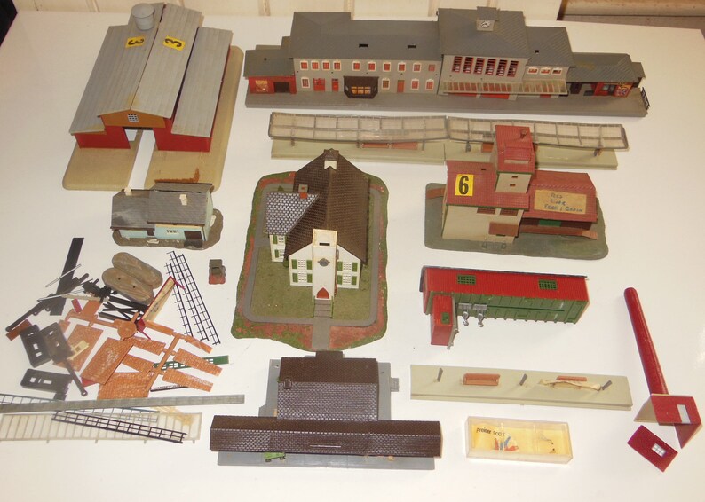 model train buildings n scale