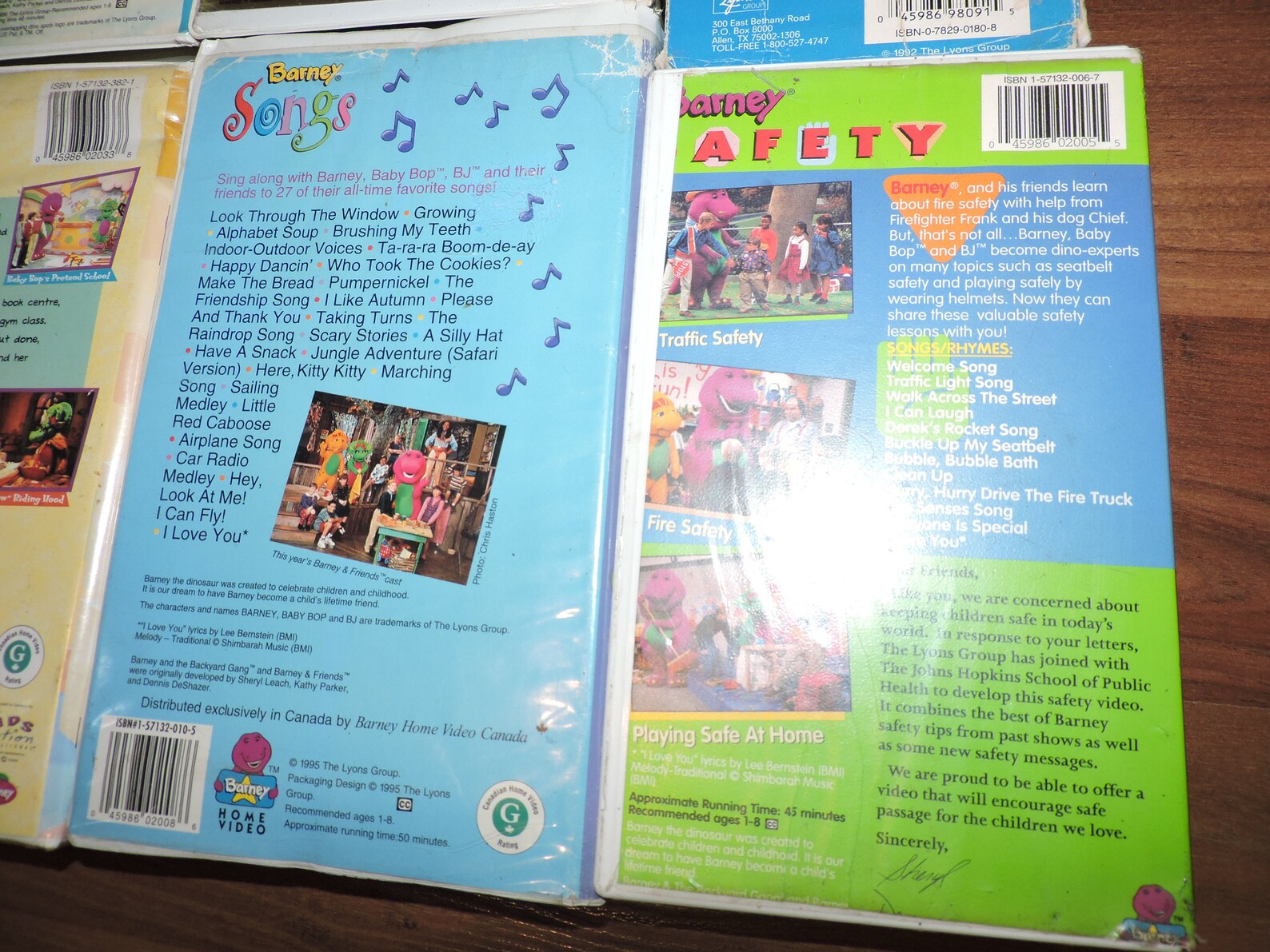 Barney Vhs Cassette Cd