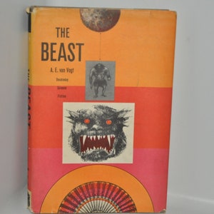 THE BEAST A. E. van Gogt 1963 Doubleday Science Fiction Hardcover Book