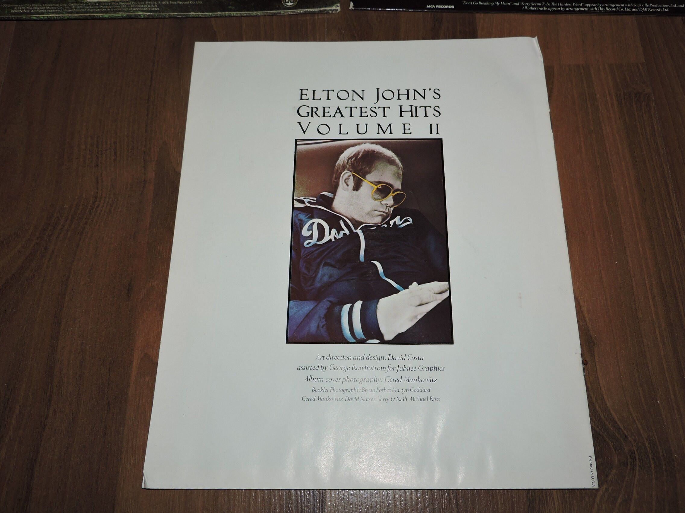 Elton Joh's Greatest Hits Volume II Music 12