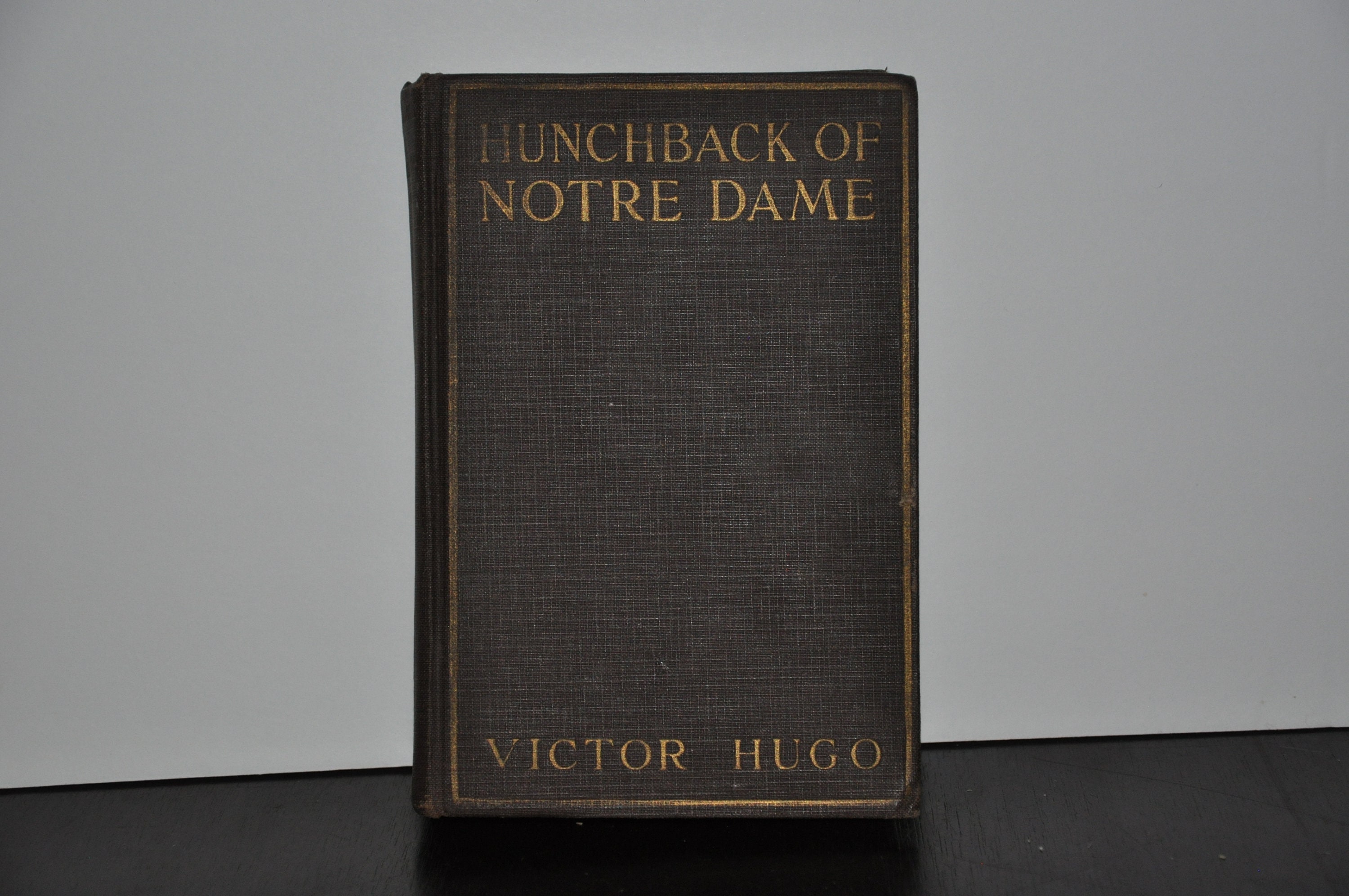 De gebochelde van Notre Dame Vintage Victor Hugo Hardcover Boek