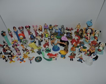 Huge Lot of Walt Disney Character Toys