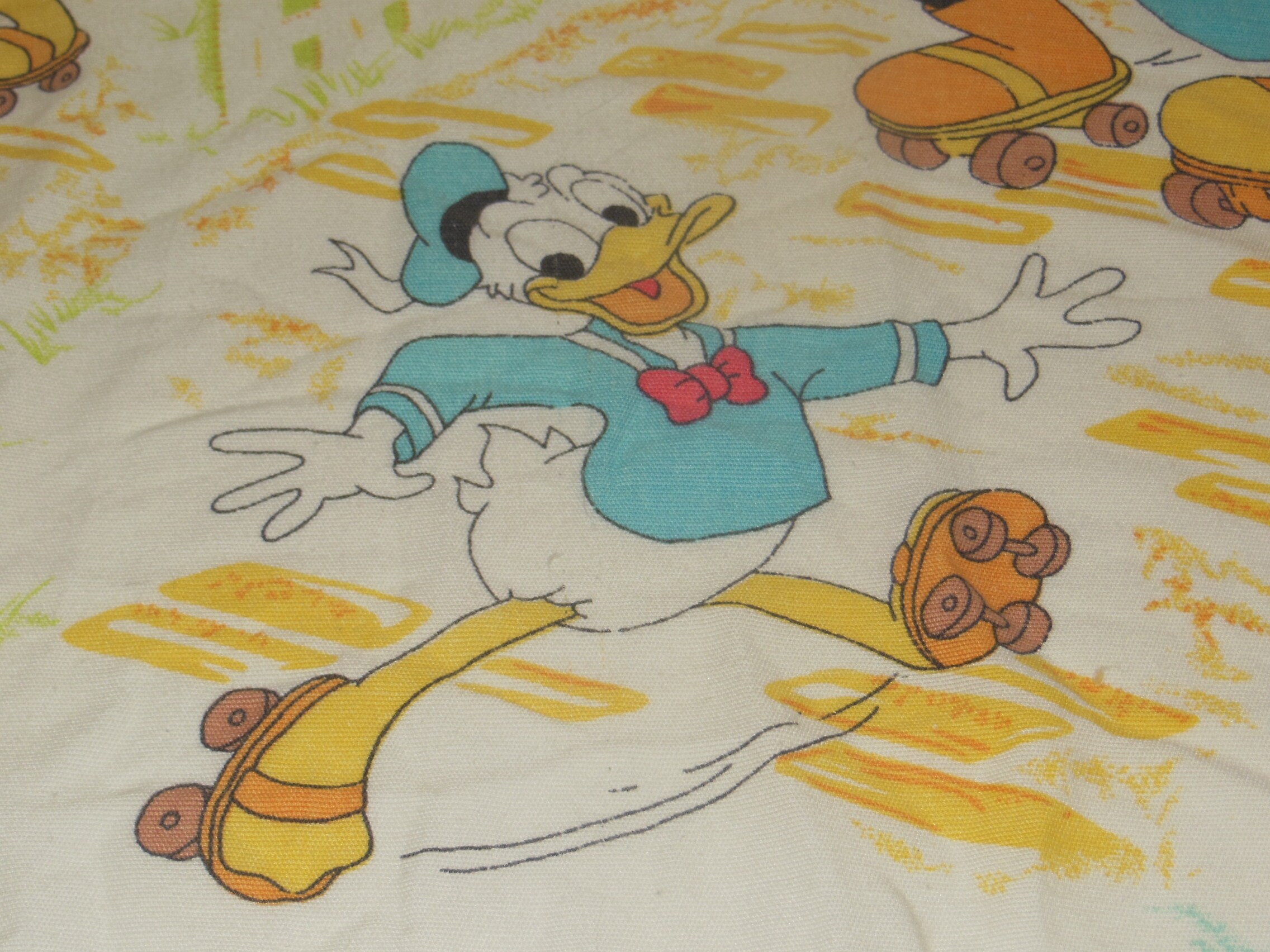 ディズニー ミッキーマウスとミニーマウス ヴィンテージ ツインサイズ