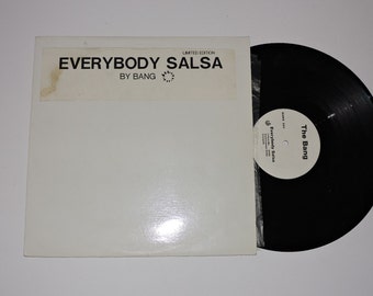 Everybody Salsa by The Bang - Rare Limited Edition 1980s Latin Pop Music 12" Vinyl Record