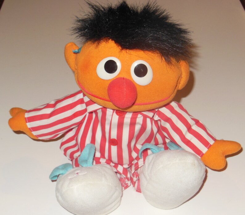 Sleep 'N Snore Ernie Vintage Talking Sesame Street Toy Etsy