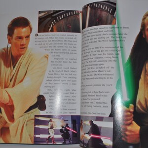 STAR WARS Movie Storybook Episode 1 The Phantom Menace Based On The Movie Sci-Fi Softcover Book image 5