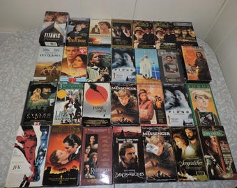 Historical Fiction / Period Pieces VHS Vintage 1980s & 1990s Fiction Movies - Your Choice