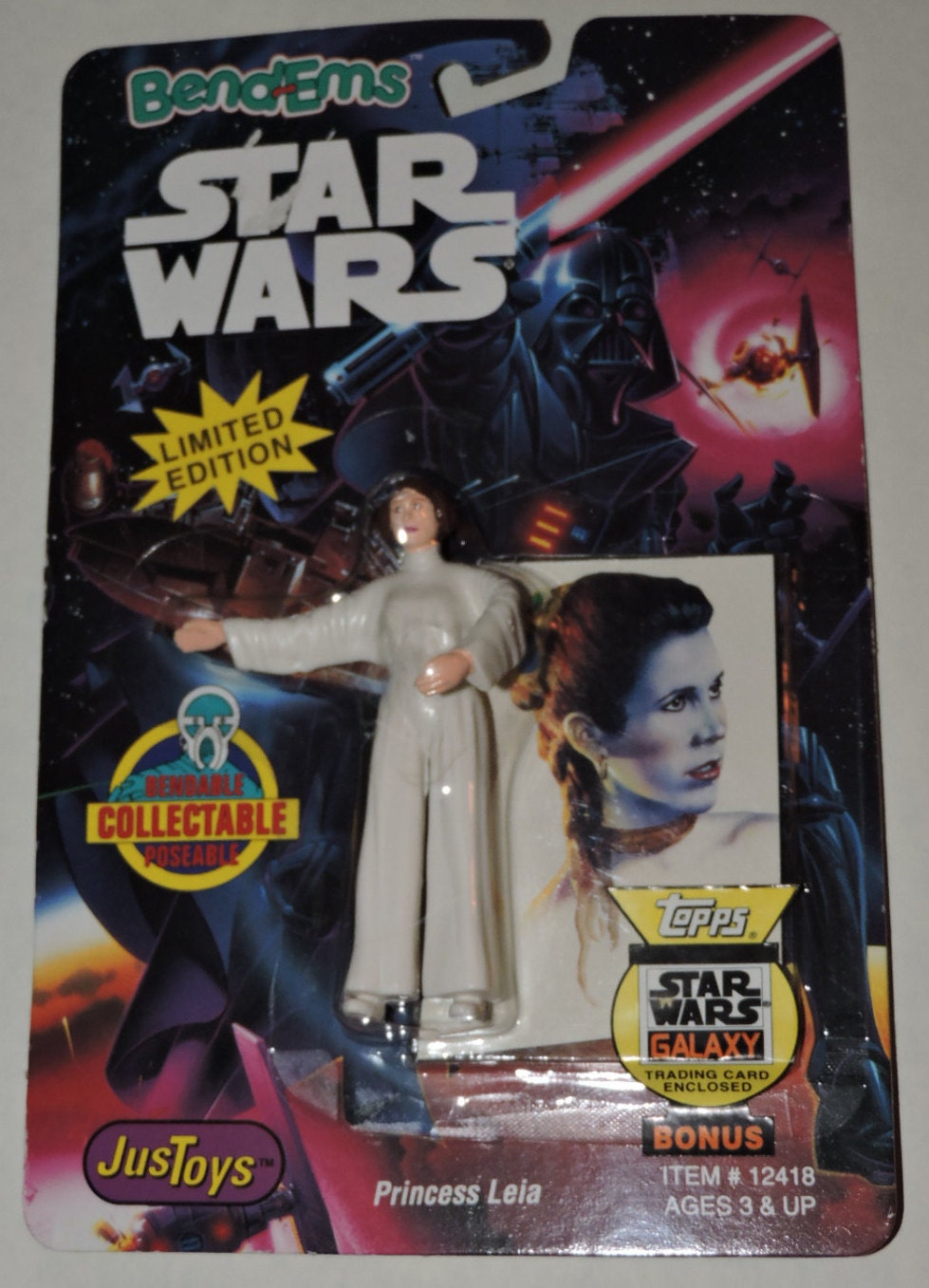 1993年 未開封 スターウォーズ ベンドエムズ プリンセスレイア