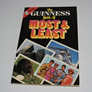 1980 The Guinness Book Of Most & Least