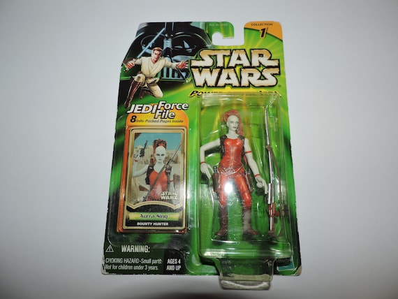 Aurra Sing Bountry Hunter Sealed Star Wars Action Figure 2001