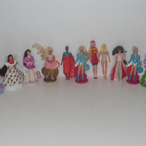 Vintage Barbie McDonalds Happy Meal Toys Lot 1990s