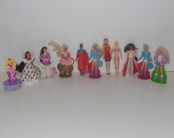Vintage Barbie McDonalds Happy Meal-leksaker, parti 1990-talet