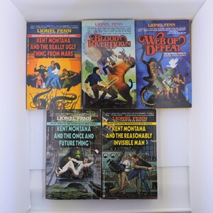 Lot of 5 Lionel Fenn Fantasy Paperback Books