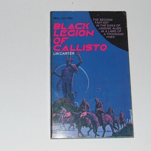 リン・カーター著『ブラック・レギオン・オブ・カリスト』1972年 SF ペーパーバック