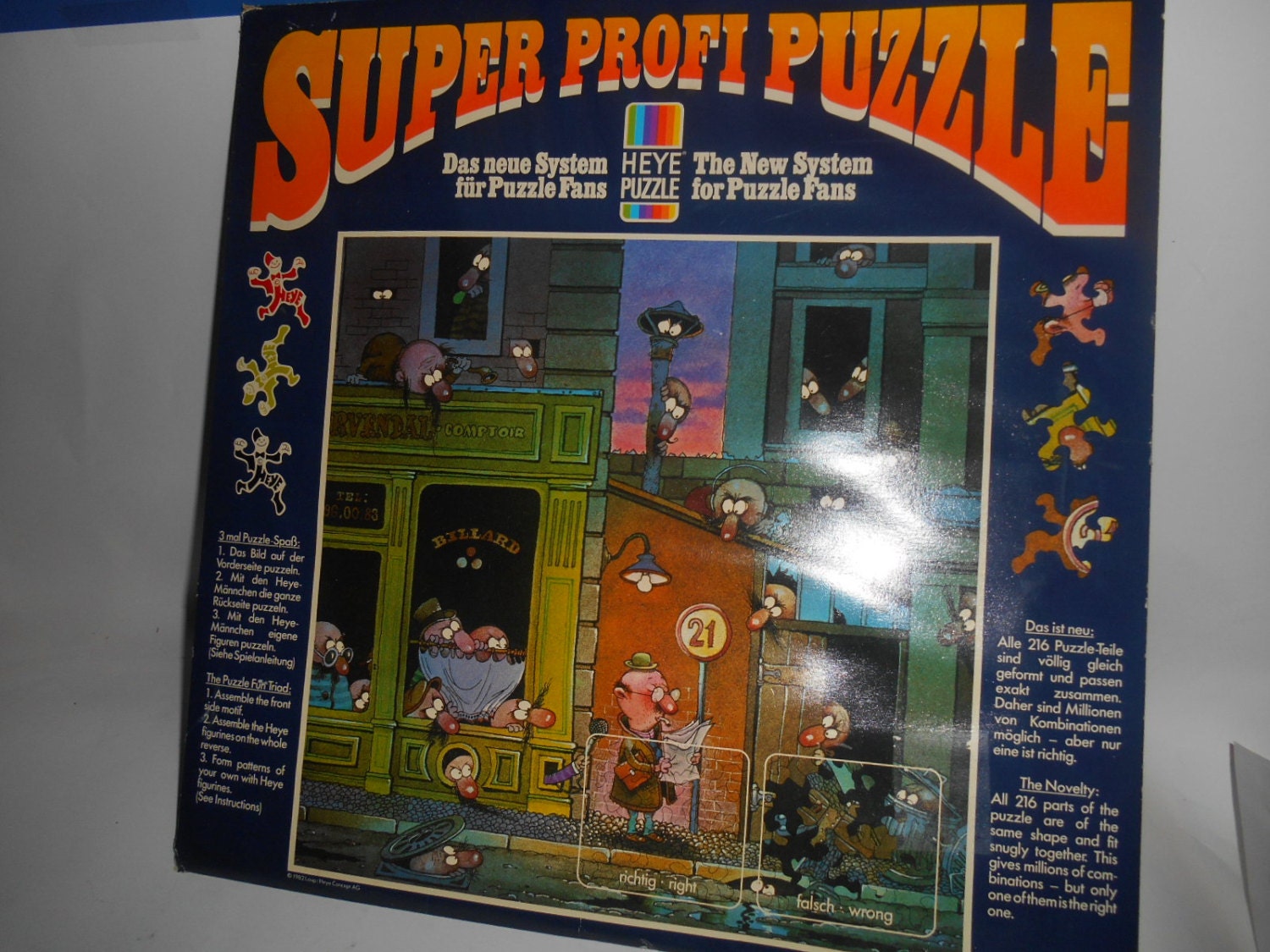 Vintage Collectible Super Star Heye Puzzle - Etsy
