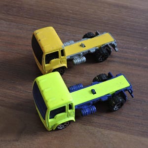 2 Vintage Matchbox Delivery Trucks Die-Cast Vehicles