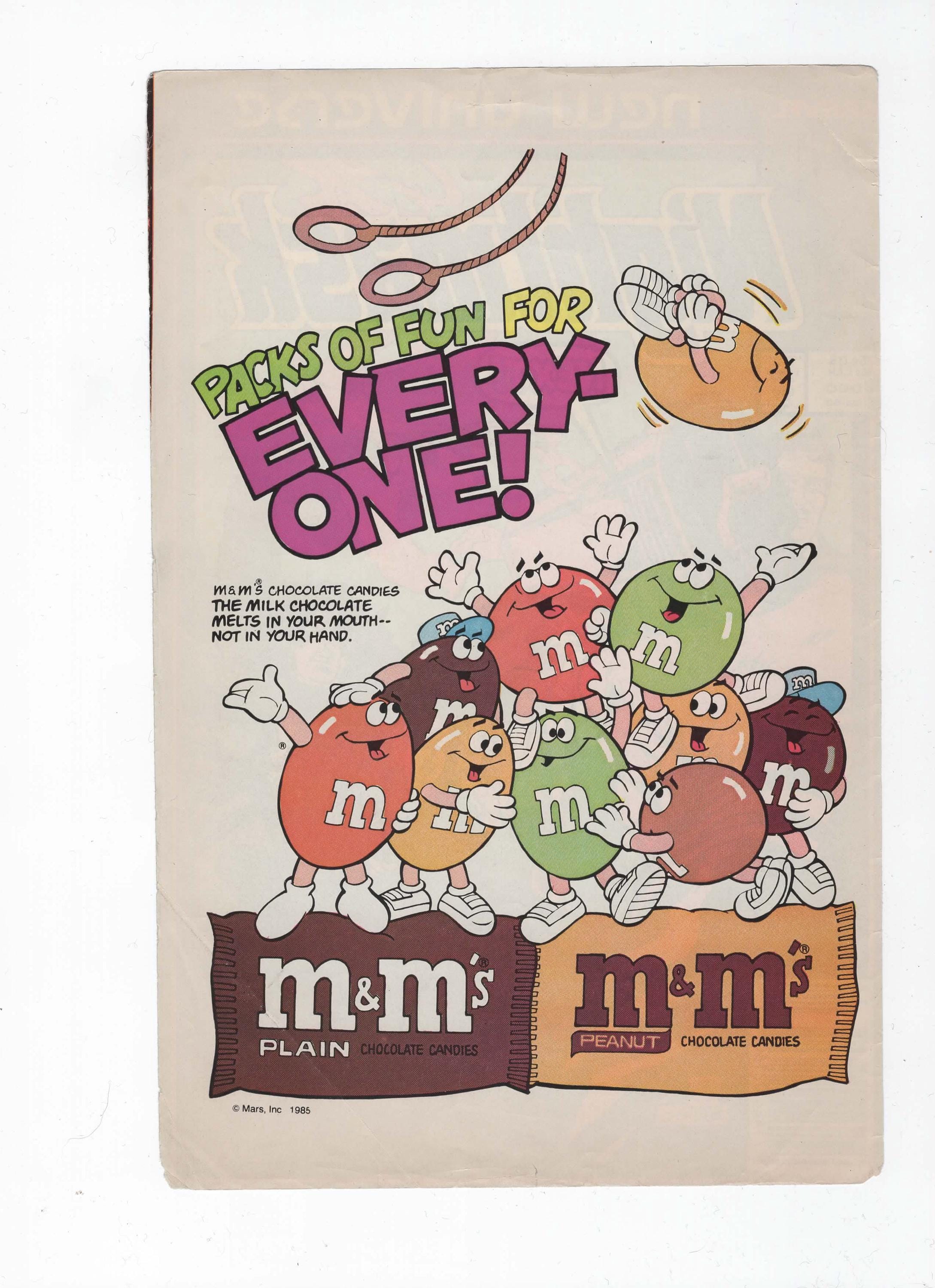 4x 1980s M&ms and Candy Vintage Food Advertisement Pages - Etsy