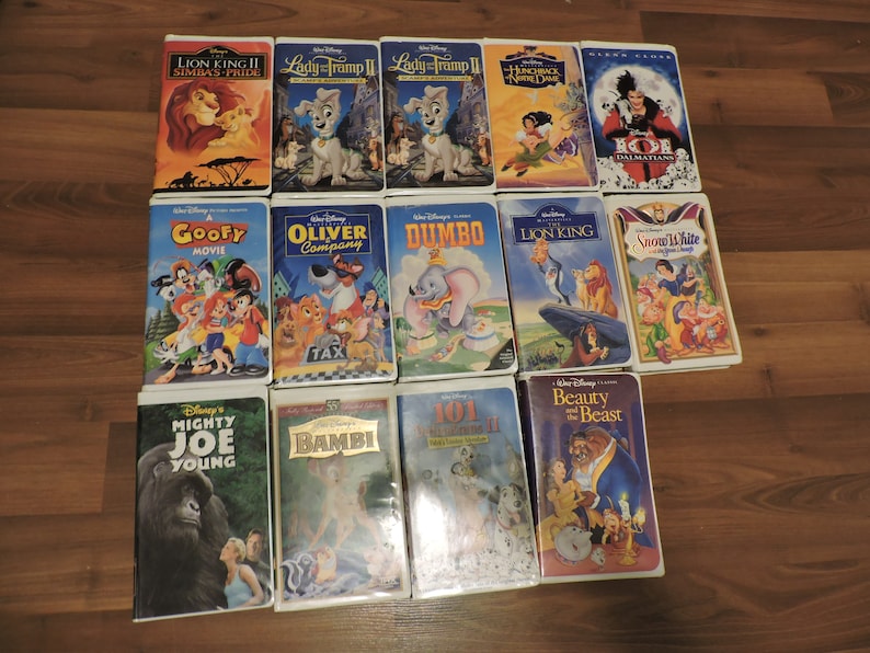 Film VHS d'epoca della Walt Disney: la tua scelta immagine 12