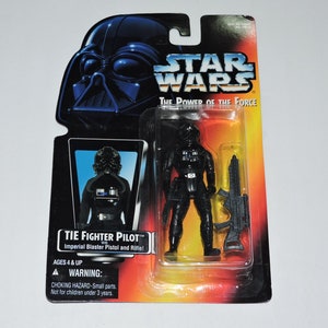 Amazon.com: Star Wars Power of the Force Tie Fighter Pilot