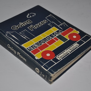 Vintage Reader - Going Places - Teacher's Edition Hardcover Book With Stories And Teacher's Notes