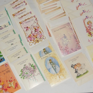 Lot of Antique / Vintage Unused Wedding Cards