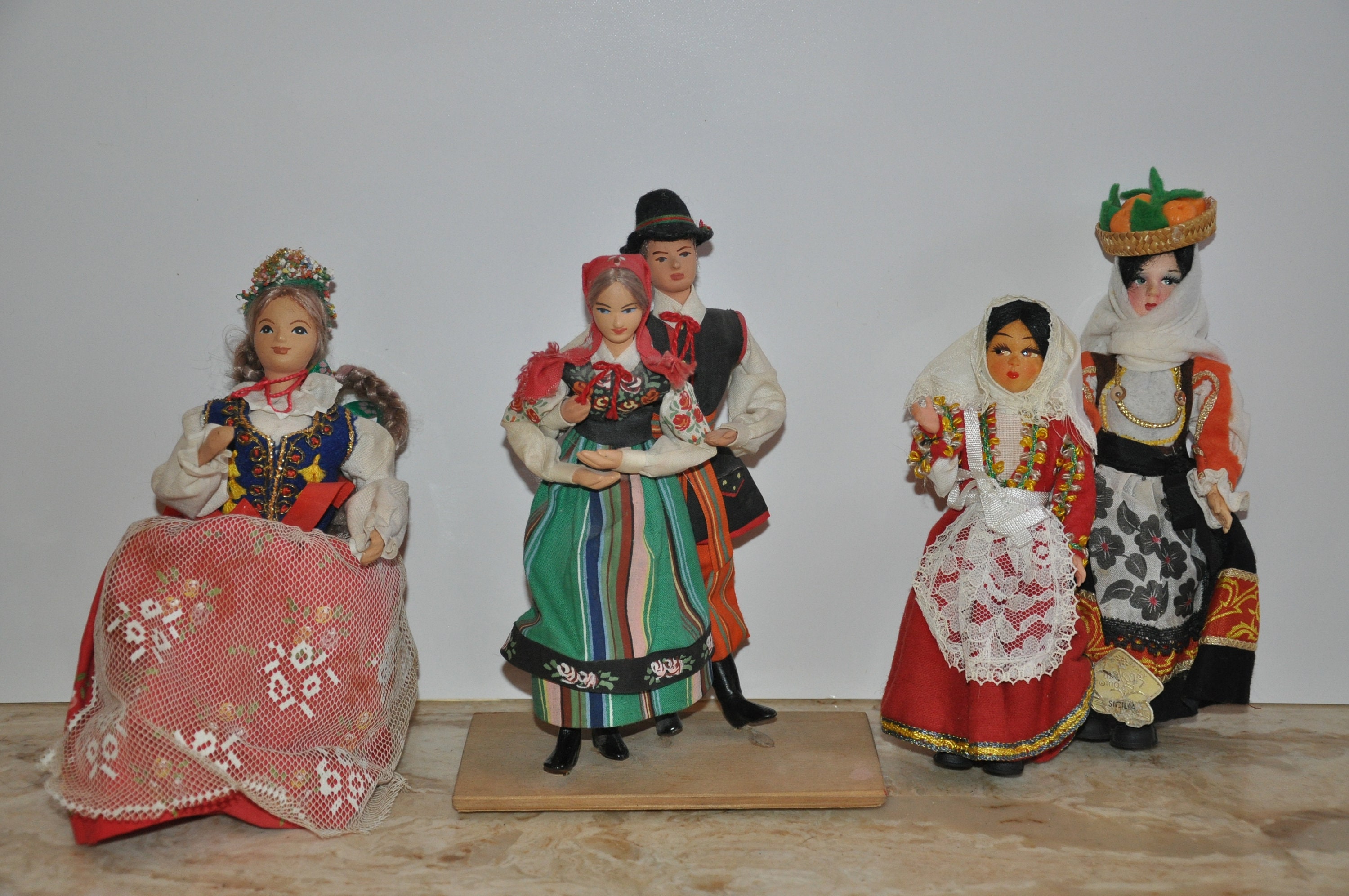 Vintage European Dolls Lot