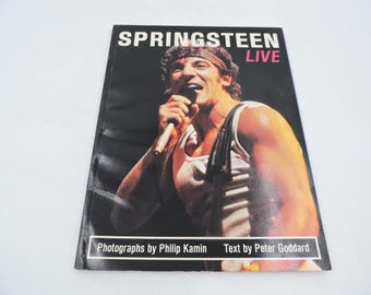 Springsteen Live 1984 Vintage Photos Book