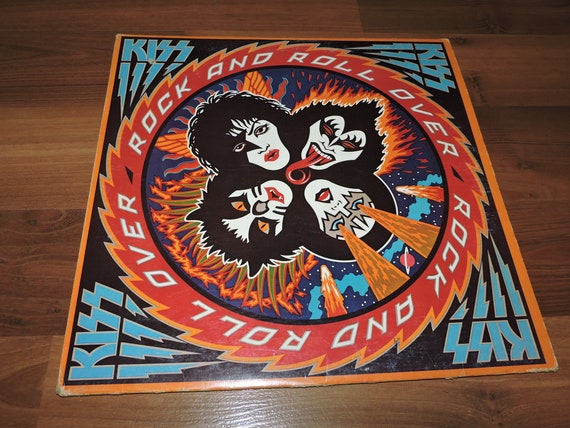 KISS ロックンロールオーバー - 1976 ロックミュージック 12インチ LP 