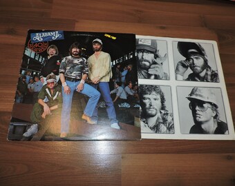 Alabama 40 Hour Week 1985 Vintage Country Rock Music 12" Vinyl Record