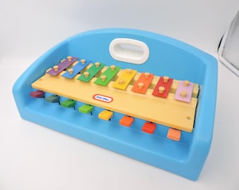 ヴィンテージ リトルタイクス ミニ 4 音 おもちゃピアノ 木琴 - Etsy 日本